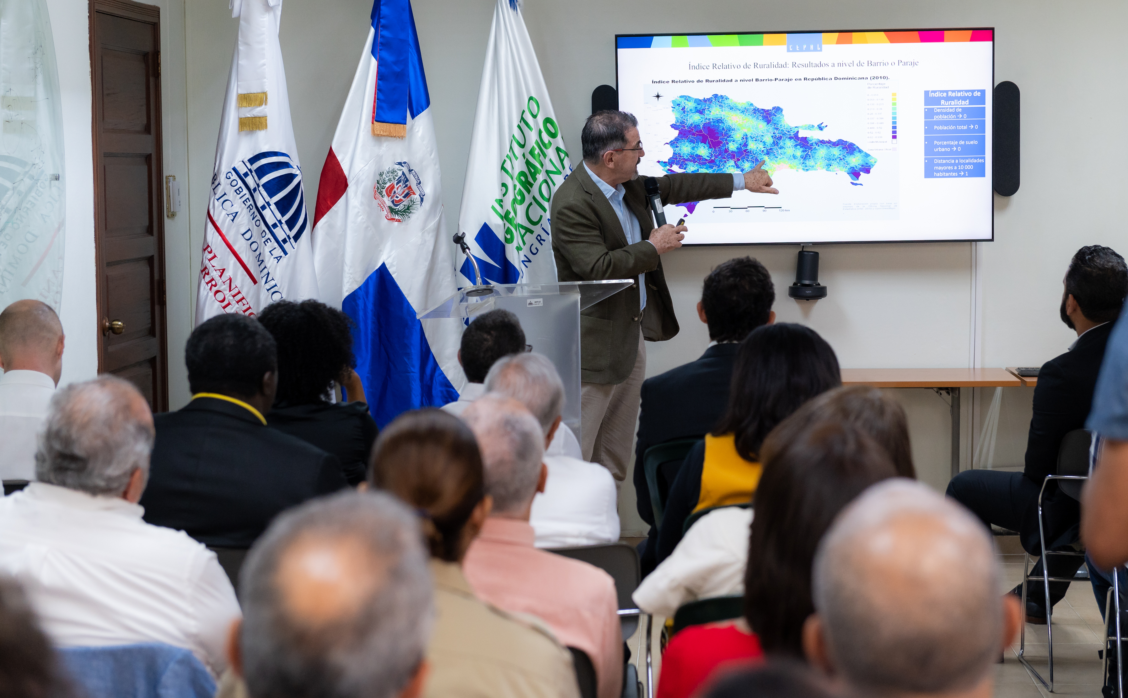 ONE participa seminario sobre la definición de la  nueva ruralidad en América Latina, caso República Dominicana