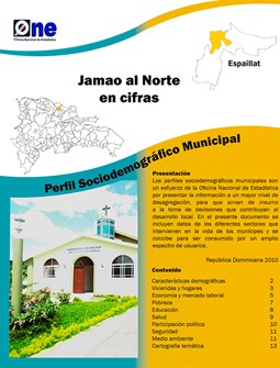 Perfil Sociodemográfico Municipal Jamao al Norte 2011