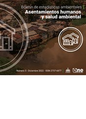 Boletín de estadísticas ambientales 2022 No.5. Asentamientos humanos y salud ambiental