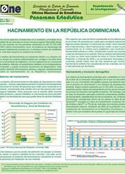 Boletín Panorama Estadístico 01 Hacinamiento en la RepDom mar 2007