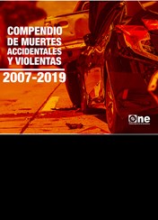 Compendio de Estadísticas de muertes accidentales y violentas, 2007-2019.