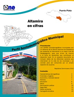 Perfil Sociodemográfico Municipal Altamira 2011