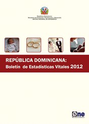 Anuario Boletín de Estadísticas Vitales 2012