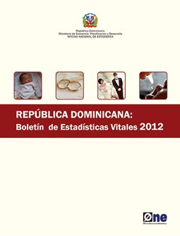 Anuario Boletín de Estadísticas Vitales 2012
