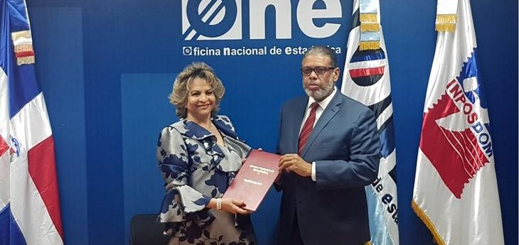 La ONE y el INPOSDOM suscriben acuerdo para respaldar el Censo Nacional de Población y Vivienda 2020