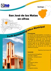 Perfil Sociodemográfico Municipal San José de las Matas 2011