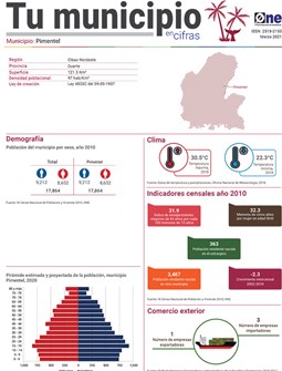 Tu municipio en cifras 2021 de Provincia Duarte, Pimentel