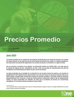 Informe Precios Promedio Junio 2015