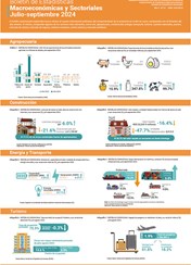 Boletín de Estadísticas Macroeconómicas y Sectoriales julio-septiembre 2024