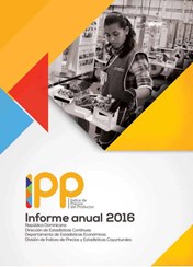 Informe Anual Indice de Precios del Productor 2016