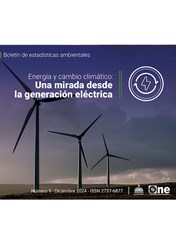 Boletín de estadísticas ambientales No. 9, 2024 - Energía y cambio climático: Una mirada desde la generación eléctrica