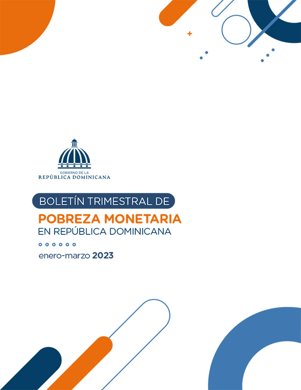 Boletín trimestral de Pobreza Monetaria en República Dominicana, ene-mar 2023