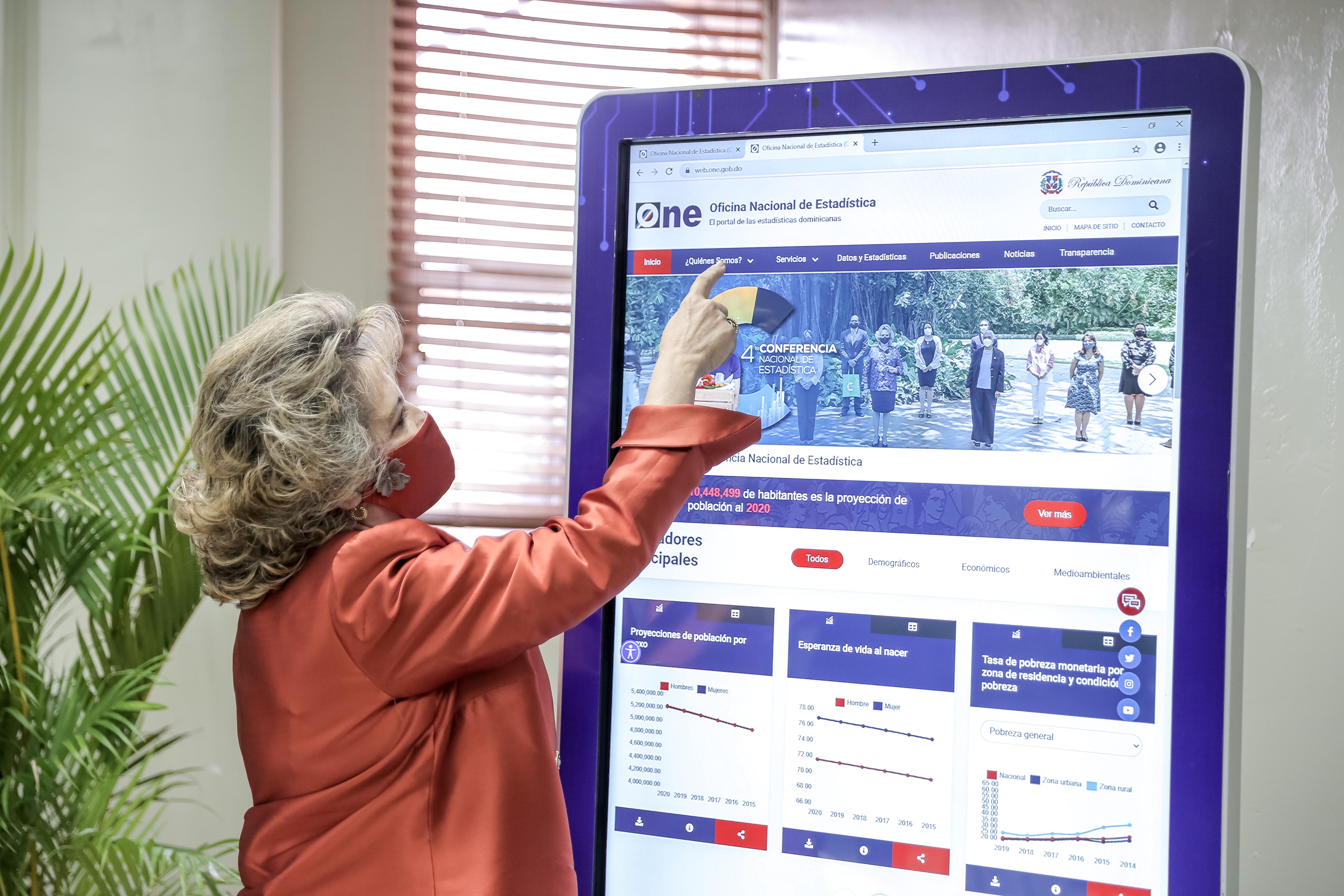 La ONE presenta un nuevo portal Web institucional y servicios Estadísticos