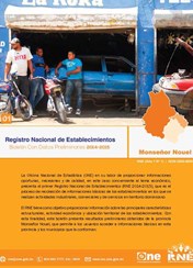 Boletín Preliminar Registro Nacional de Establecimientos Monseñor Nouel 2014-2015