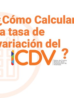 Instructivo para calcular tasa de variación del ICDV