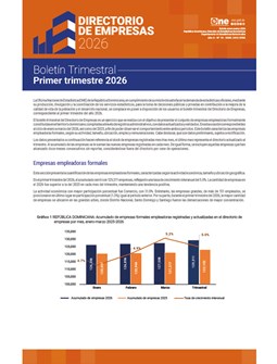 Boletín Trimestral del Directorio de Empresas 2026