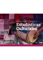 Boletín Demográfico y Social No 12 - Estadísticas culturales