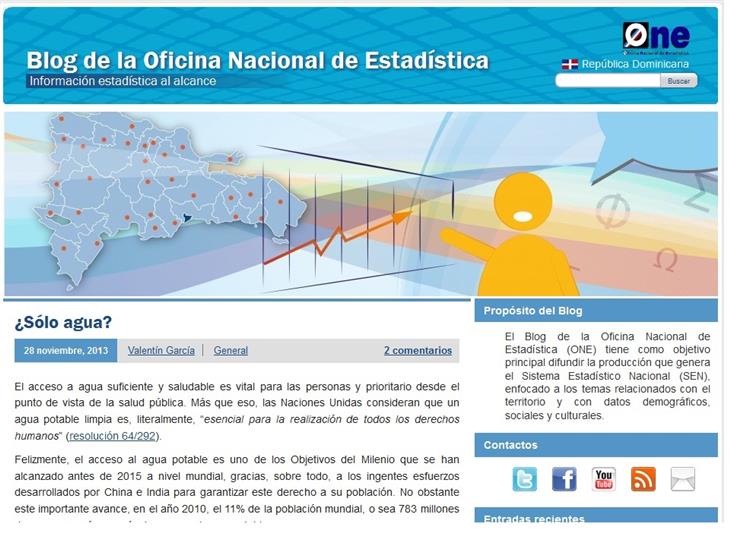 ONE pone en funcionamiento su blog institucional