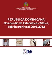 Compendio de Estadísticas Vitales Boletín Provincial 2001-2012
