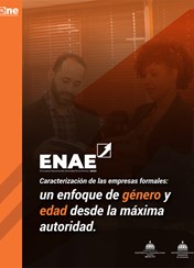 Caracterización de las empresas formales: un enfoque de género y edad desde la  máxima autoridad. Encuesta Nacional de Actividad Económica 2022