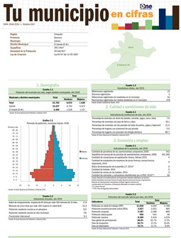 Boletín Tu Municipio en Cifras Enriquillo Baoruco Galván 2016