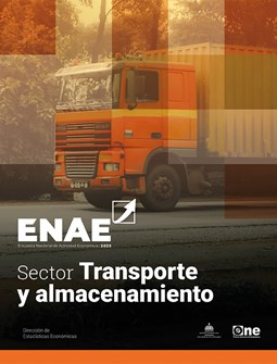 Encuesta Nacional de Actividad Económica, ENAE 2025: Sector Transporte y almacenamiento.