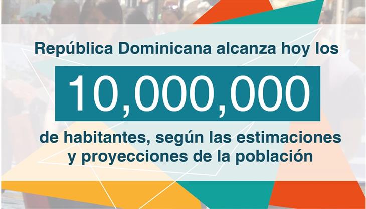 RD alcanza los 10 millones de habitantes