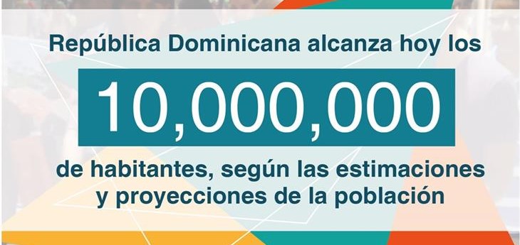 RD alcanza los 10 millones de habitantes