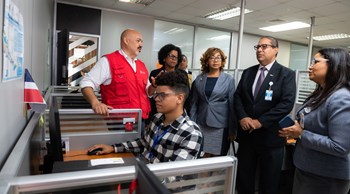 ONE recibe equipos tecnológicos de la Agencia de Cooperación Española para proyecto mejoramiento de las estadísticas vitales