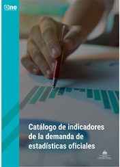 Catálogo de Indicadores de la Demanda Estadísticas Oficiales