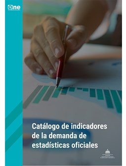 Catálogo de Indicadores de la Demanda Estadísticas Oficiales