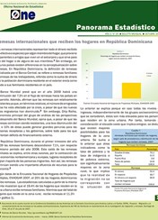 Boletín Panorama Estadístico 20 Remesas Internacionales que Reciben los Hogares en República Dominicana Octubre 2009