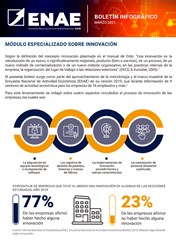 ENAE 2019:  Boletín Infográfico Módulo Especializado de Innovación