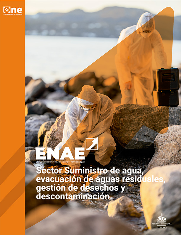 Encuesta Nacional de Actividad Económica, ENAE 2021: Sector Suministro de agua, evacuación de aguas residuales, gestión de desechos y descontaminación