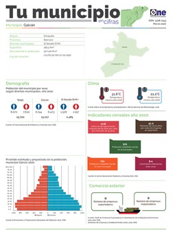 Boletín Tu Municipio en Cifras-Cibao Nordeste-Enriquillo-Baoruco-Galván, Marzo 2020