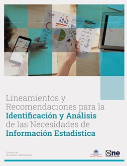 Lineamientos y Recomendaciones para la Identificación y Análisis de las Necesidades de Información Estadística