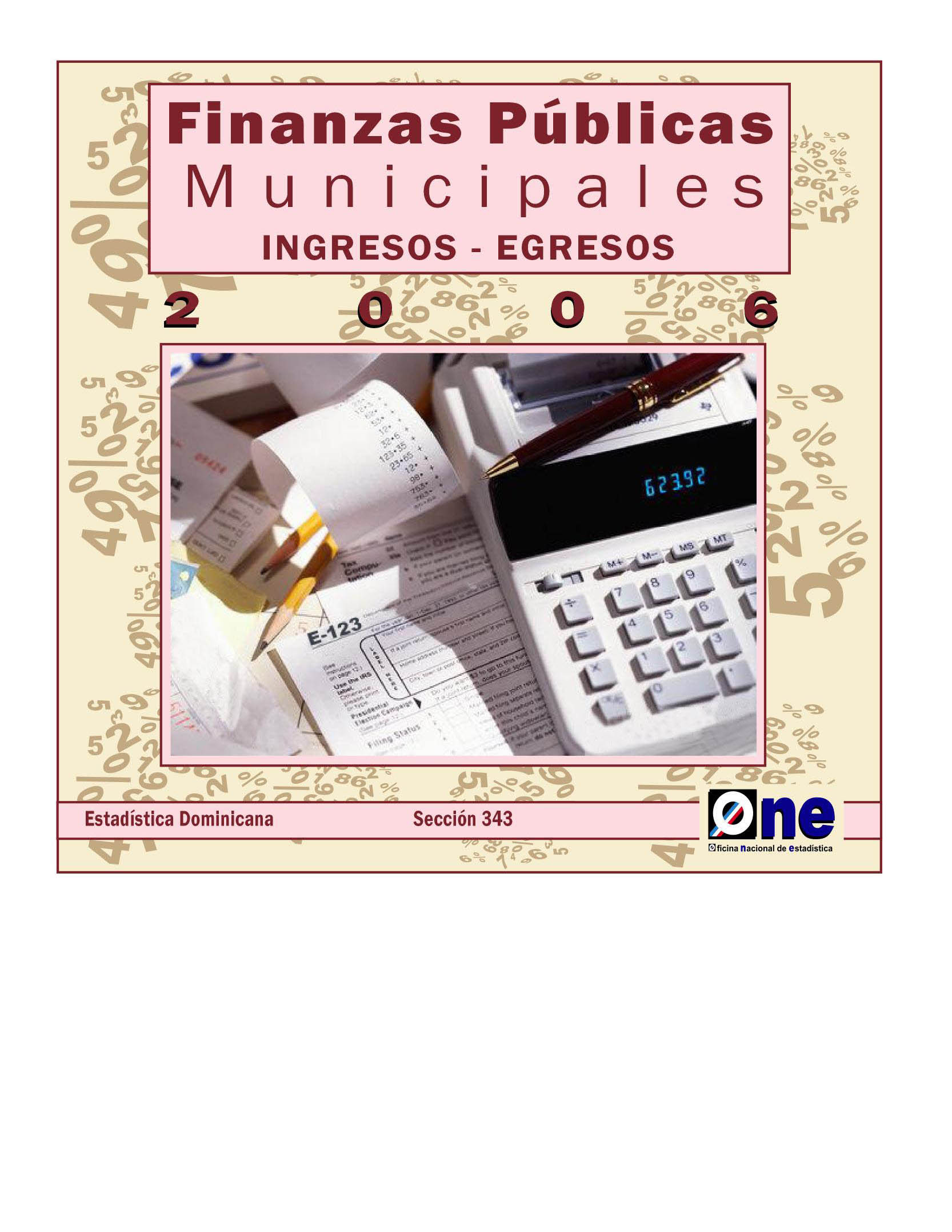 Anuario Finanzas Públicas Municipales Ingresos Egresos 2006