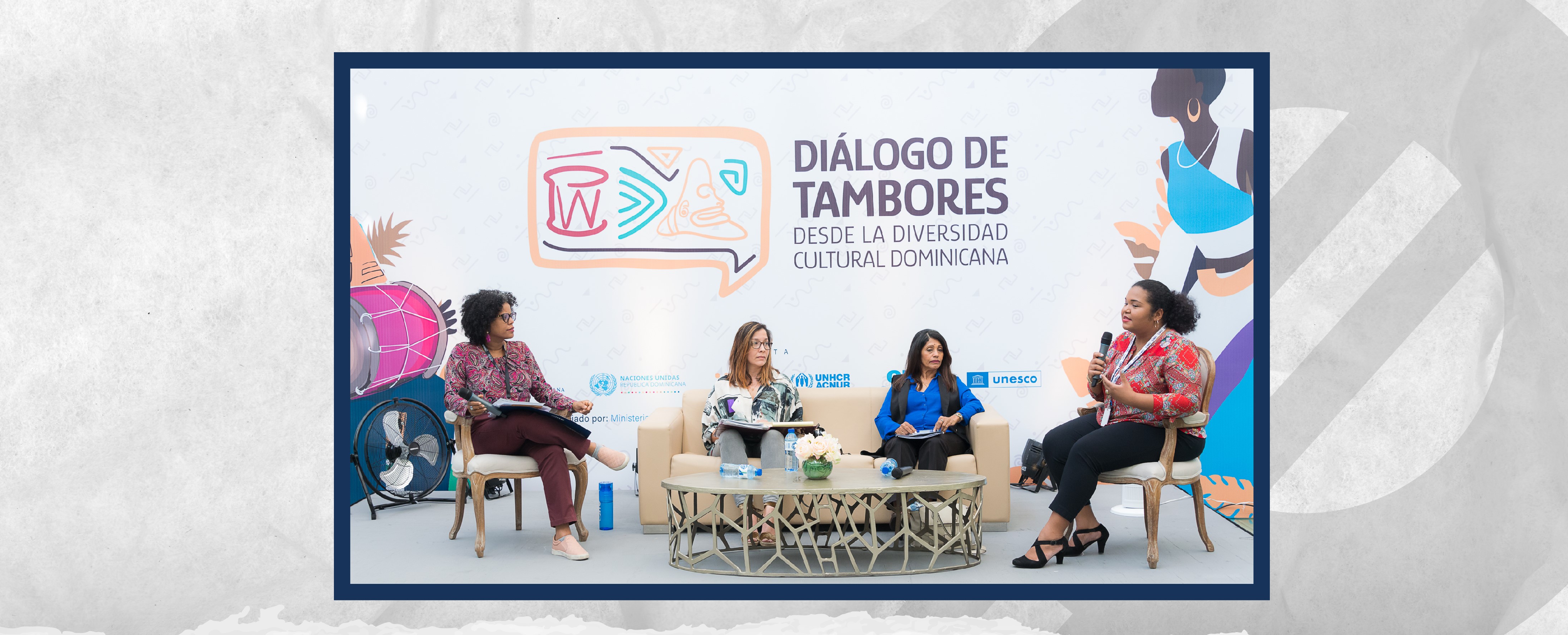 ONE participa en “Diálogo de Tambores” organizado por Alto Comisionado de las Naciones Unidas