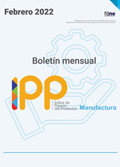 El Índice de Precios del Productor, de la sección de Industrias Manufactureras
