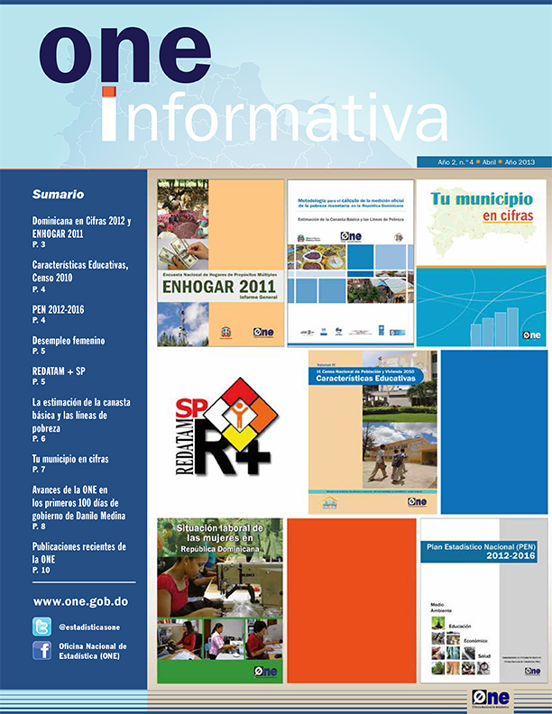 Revista ONE Informativa 4 Abril 2013