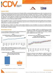 Boletín Indice de Costos Directos de la Construcción de Viviendas Octubre 2019