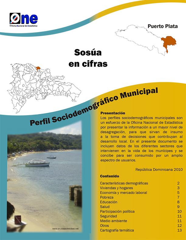 Perfil Sociodemográfico Municipal Sosúa 2011