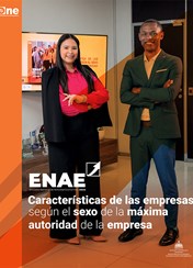 Características de las empresas según el sexo de la máxima autoridad. Encuesta Nacional de Actividad Económica (ENAE) 2024