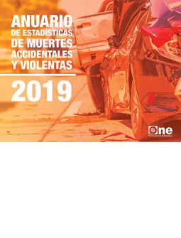 Anuario de estadísticas de muertes accidentales y violentas, 2019