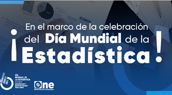 ONE celebra Día Mundial de la Estadística y destaca valor de los datos para el desarrollo sostenible de RD