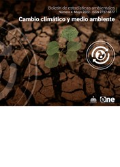Boletín de estadísticas ambientales 2022 No.4-Cambio climático y medio ambiente