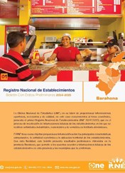 Boletín Preliminar Registro Nacional de Establecimientos Barahona 2014-2015