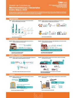Boletín de Estadísticas Macroeconómicas y Sectoriales Enero-Marzo 2025