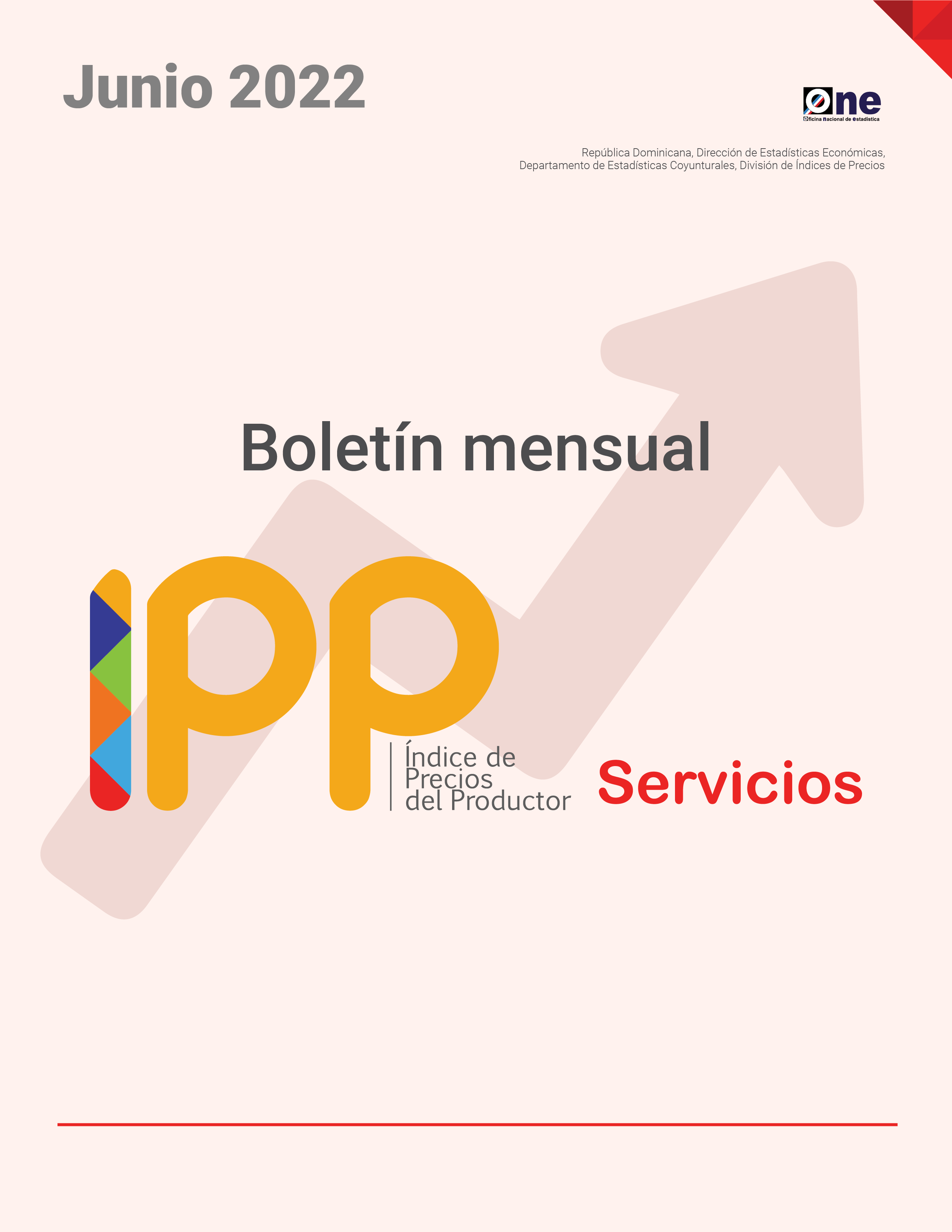 El Índice de Precios del Productor del sector Servicios (IPP Servicios Junio 2022)