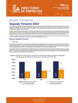 Boletín Directorio de Empresas 2024 - Segundo trimestre